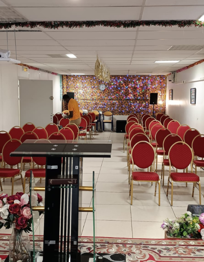 Salle d’église à Alfortville – 50 à 70 Places, 900€/mois